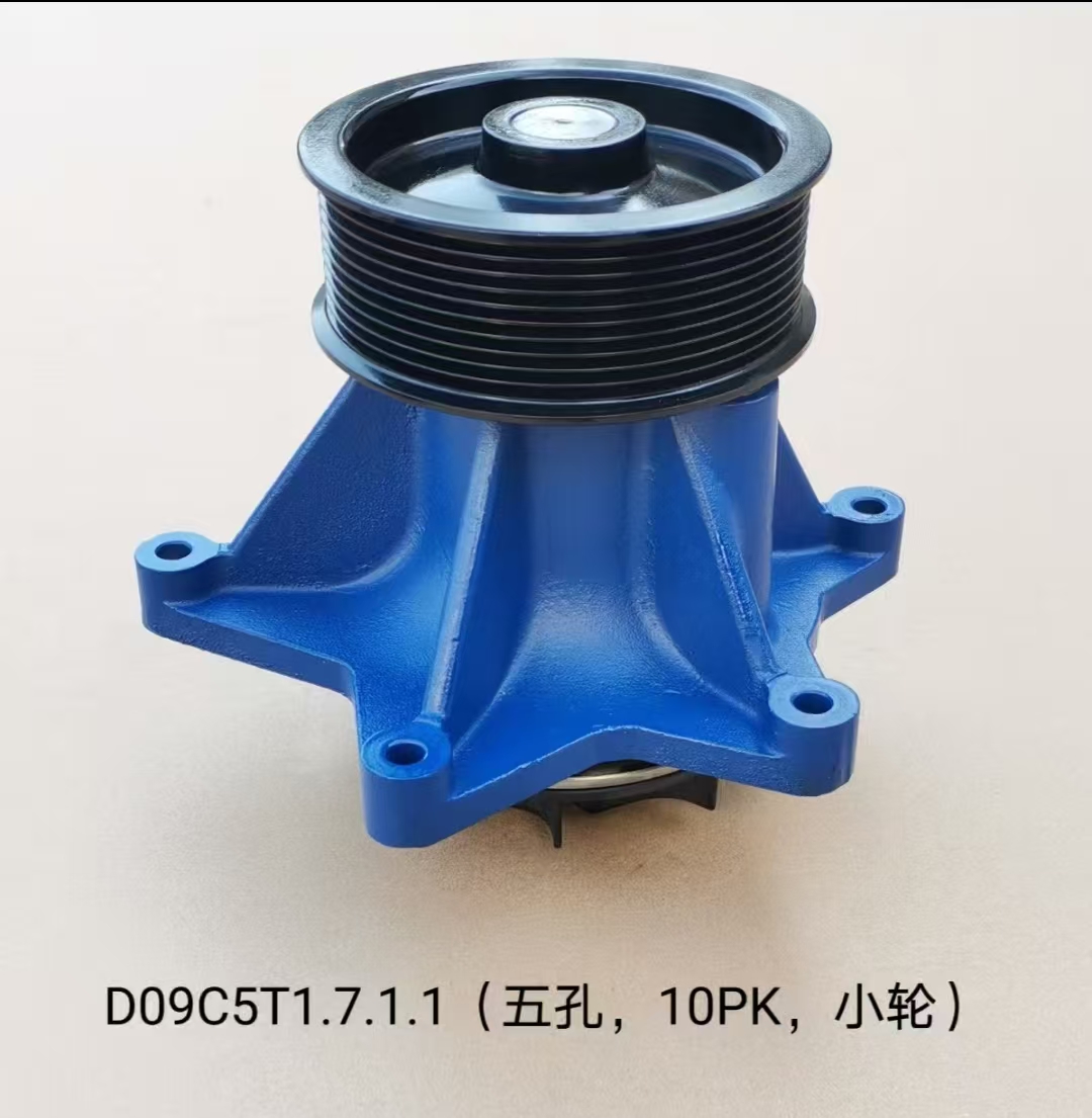 三一道依茨D09(10PK-五孔)C5T1.7.1.1水泵分总成